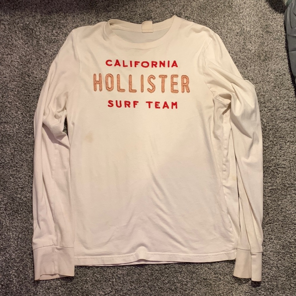 White Hollister Long Sleeve